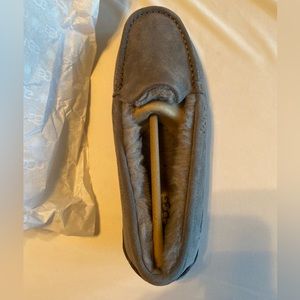 Grey Ugg slippers, women’s 10, never worn, NWT